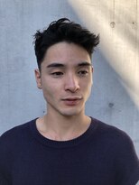 ガリカ 博多駅前(Gallica)&nbsp;癖毛を活かしたイケメン刈り上げアップバング