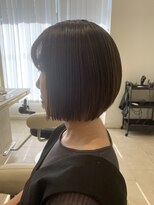 アッシュ 仙川店(Ash)&nbsp;40代50代60代脱白髪染め白髪ぼかし似合わせショートボブ髪質改善