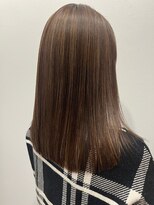 オブジェ ナチュレ(OBJE’T nature)&nbsp;ハイライトカラー/ストレートロング/マロンブラウン