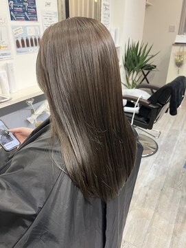 ソエル(soel) ラベンダーアッシュ透明感カラー