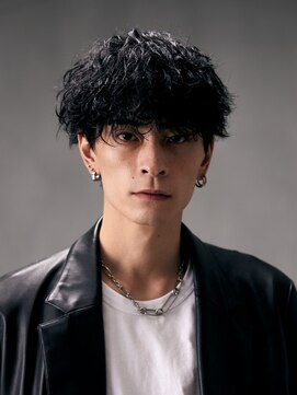 メンズマッシュ×シャドウパーマ