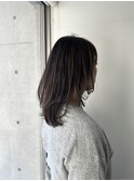 透明感ハイライト×レイヤースタイル