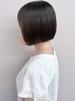 モリオ(morio)&nbsp;丸みショートボブくびれショートボブ前髪ありショートヘア