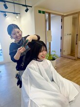 施術スタート♪