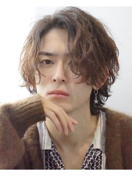 アストラ(ASTRA) MEN’S HAIR/波巻きツイストスパイラル/リバースセンターパート