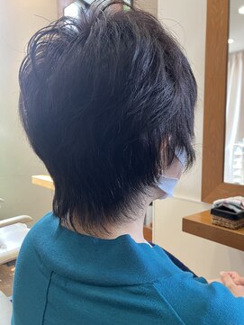 ナチュラルヘアーラック ショートウルフ