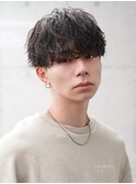 【LIPPS立川】メンズ マッシュ シャドウパーマ