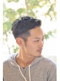 【ヘッドストック】質感オールバック&ツーブロック@ST