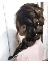 アンク クロス 関内店&nbsp;アンククロス関内　【編みこみローポニー】