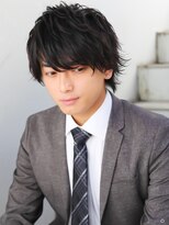 アフロート ディル(AFLOAT D'L)&nbsp;イケメン黒髪モテるネープレスショート流行モテ髪マッシュ束感