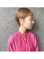 ハル ヘアスタジオ(haRu hair studio) ハイトーンベージュ×ベリーショート