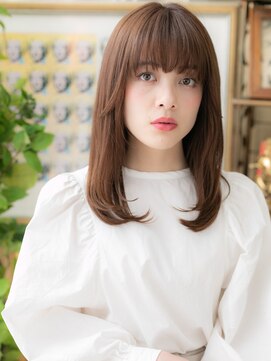 カバーヘアアンドスパ ブリス 浦和(COVER HAIR&SPA bliss) 大人かわいいうる艶髪ハイライトストレートa浦和20代30代40代