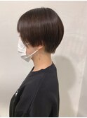 ローグ金町美容室《沙月》　サイドプツっとショート