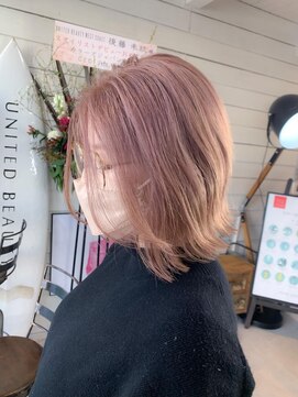 ユナイテッドビューティーウェストコースト(UNITED BEAUTY WEST COAST) ☆ホワイトピンク☆