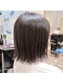 切りっぱなしボブ