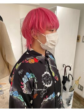 ザ オーダー(THE ORDER) コットンピンクのウルフマッシュ