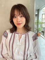 ビュートリアム 南青山(BEAUTRIUM)&nbsp;くびれミディアム 顔まわりレイヤー ブラウン 20代30代40代