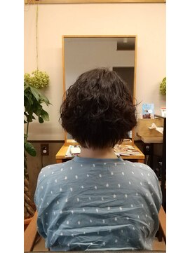 リマ ヘアアンドスパ(Rima.) ショート　大人 パーマ