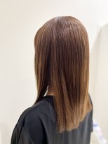 ヘアーデェカラー(hair de KOLOR)&nbsp;【つくば】秋カラーベージュブラウン×セミロング