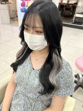 シーズン 大阪(SEASON) 【エクステ】ブルーブラック/インナーカラー