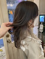 アミュレ(Amule)&nbsp;大人かわいいニュアンスインナーカラー30代40代梅ヶ丘美容室