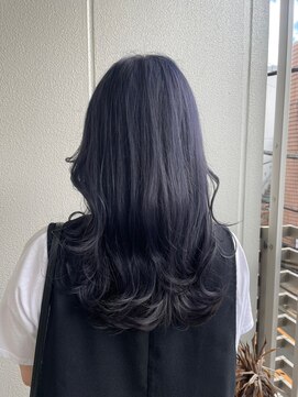 ガリカ シーム(Gallica/SEAM) 【桑原雪音】韓国風透明感暗髪ダークカラー/ブリーチなし<原宿>