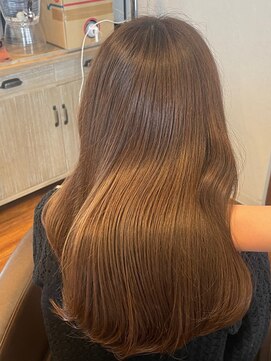 シェール(cher) 艶髪ライトブラウン◇【cher西宮北口：MAYA】