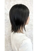 シュガービー(SUGAR-B)&nbsp;黒髪マッシュウルフカット