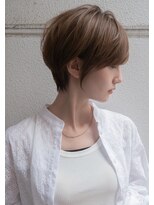 ティアラ 桜木町(TIARA)&nbsp;大人可愛い丸みショート20代30代40代ショートボブひし形ショート