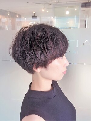 《透明×艶感》イルミナカラーでふんわり外国人風Styleに！色彩のプロ目線で似合う色味を提案してくれる★