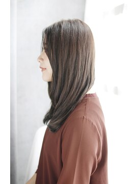 シュシュット(chouchoute) 吉祥寺2分姫カットシアーカラーセミディ美髪質改善ストカール111