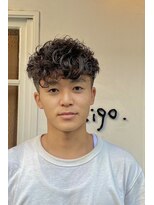 ハシゴ(hasigo.)&nbsp;メンズスペインカールパーマ