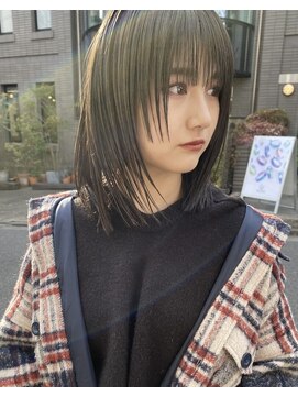 アミー 駒澤(Ammy komazawa) 切りっぱなしロブ 松本