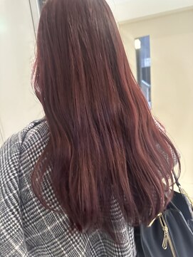 ガリカ 渋谷(Gallica) 【神山未来】透明感ピンクブラウンカラー