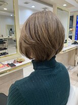アッシュ 仙川店(Ash)&nbsp;フェザーショートレイヤーショートショートヘアショートボブ