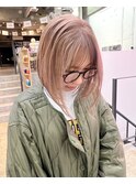ベージュ　ケアブリーチ