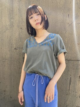 蜃気楼 （（（蜃気楼）））ライン感のあるレイヤーボブ