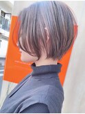 say.田代青山表参道ショートボブタッセルカットチェリーレッド