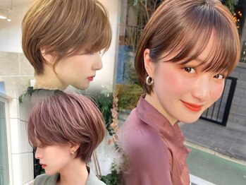 サンド 池袋(sand)の写真/<年間20000人来店実績の姉妹店>"ショートカット"講師経験のあるstylist多数在籍*[池袋駅/ショートボブ]