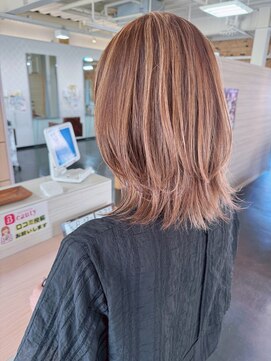 キャパジャストヘアー(CAPA just hair) 大人の透明感ピンクブラウン