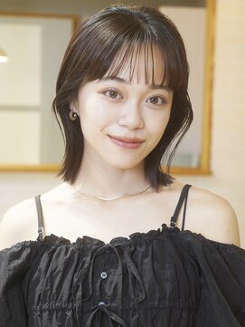 ガーランド (Garland) ☆切りっぱなしロブ/マロンベージュ/前髪/原宿神宮前