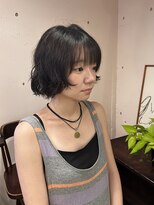 ロムブラン(L'HOMME BLANC) ボブパーマ