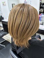 ヘアカラーブレス 山形松見町(Hair color BLESS)&nbsp;【BLESS】脱白髪染め☆フォギーベージュ+モノトーン