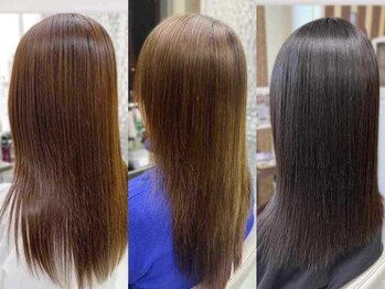 ヘアカラーアンドアイラッシュ マウルール バイ ティアレ(Mauruuru)の写真/ハイダメージでお悩みの方必見！選べるトリートメントで最適なケアを！憧れのダメージレスなうる艶髪へ♪
