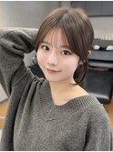 レイヤーカット/韓国ヘア/顔まわりカット/銀座