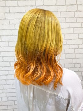 アンナ 広瀬通店(Anna) 派手髪/グラデーションカラー/裾カラー/推しカラー/仙台/広瀬通