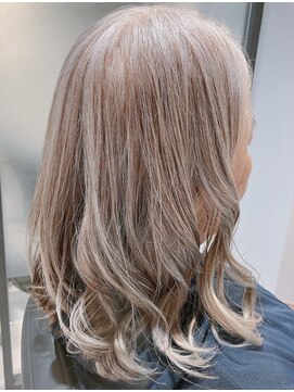 やわらかデジタルパーマand艶出し白髪染め