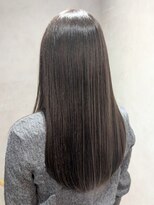 エンクス(enx)&nbsp;着物ヘア/ダークアッシュ/ミディアムレイヤーカット/鶴ヶ峰HK14