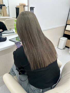 ユイマァル 岡山店(YUIMARL) ツヤ髪20代30代40代髪質改善トリートメントグレージュカラー