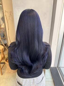 エイト ヘアサロン 渋谷本店(EIGHT) ネイビーブルー